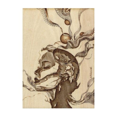 Visage 4 - La Brûleuse de Bois